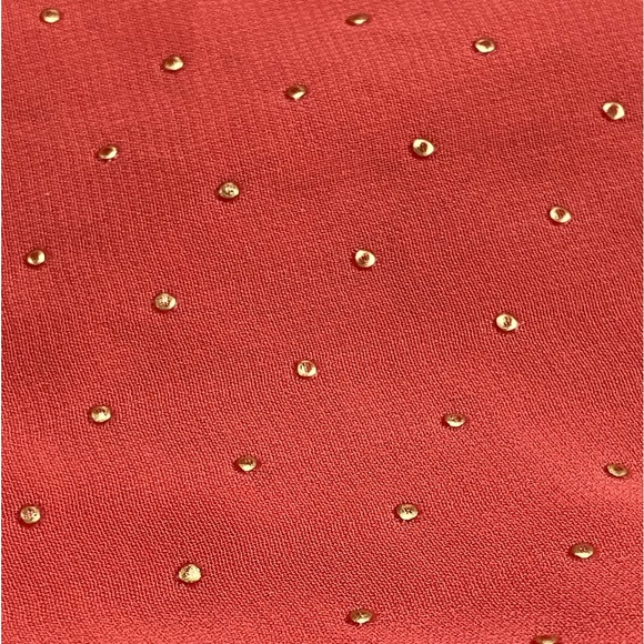 a.n.a coral with gold Polk dots. 1X (C181) - Picture 4 of 4
